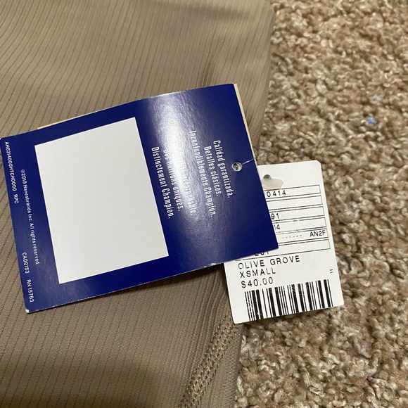 Champion Ribbed Bike Short UO Exclusive NWT - Taupe - Picture 9 of 9